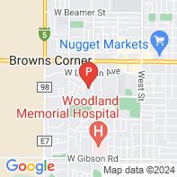 View Map of 610 Cottonwood Street,Woodland,CA,95695